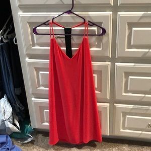 Red dress